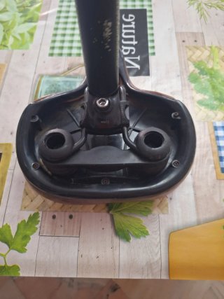 Sillín Bicicleta Plegable + Tija Super Cómodo