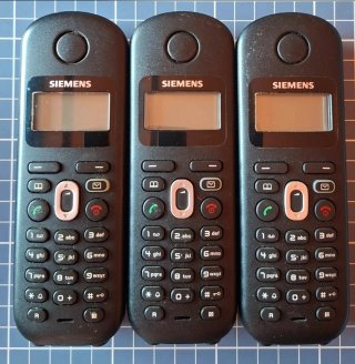 Teléfono Inalámbrico Siemens Gigaset AL170 Negro