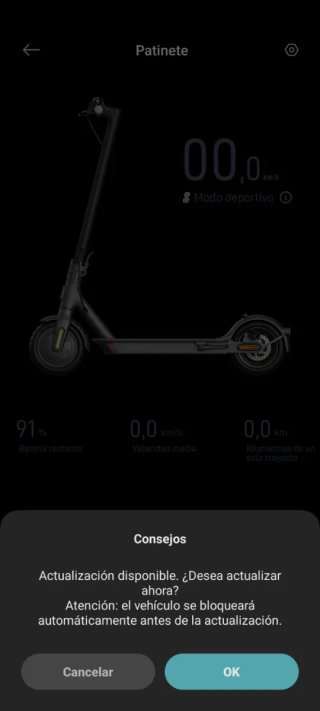 Patinete Eléctrico Xiaomi