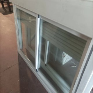2 Ventanas correderas de aluminio