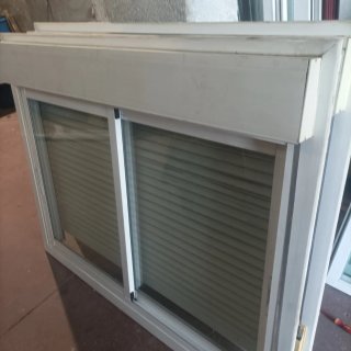 2 Ventanas correderas de aluminio