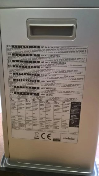 Estufa Electrónica TOYOTOMI LC-30