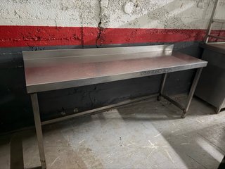 Mesa de trabajo industrial 200x60x85