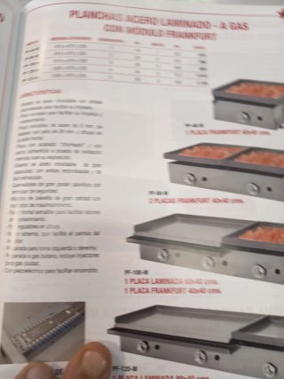 Planchas de Gas Hostelería porte e iva incluido