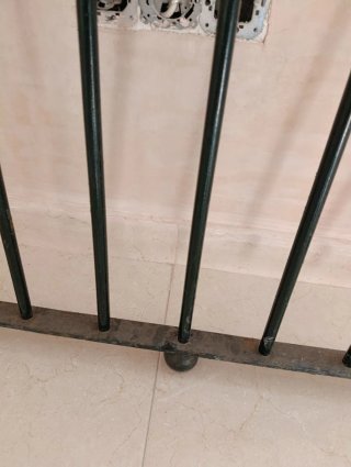 Reja de hierro forjado