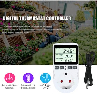 Enchufe Termostato Digital Controlador