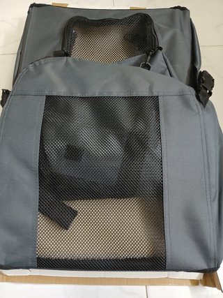60x42x44 cm | lionto Transportín para Perros Bolsa transportín para Perros Transportín Plegable Auto