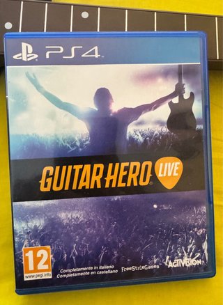 Guitar Hero Live PS4 con guitarra y funda