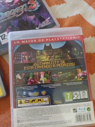 Pack 3 Juegos PS3: Batman, Lego, Disgaea