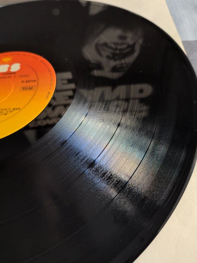 LP Leonard Cohen Canciones de Amor y Odio 1983