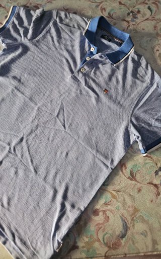 Polo Jack&Jones Azul Talla XL
