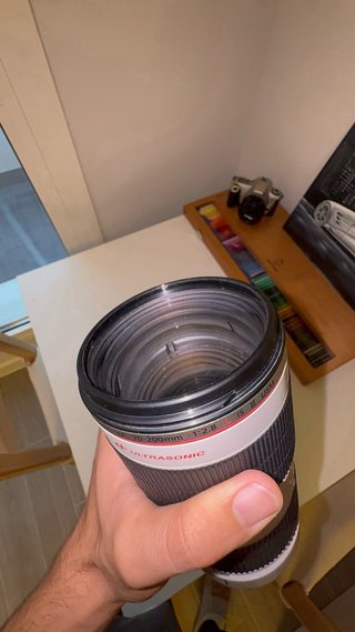 Canon EF 70-200mm f/2.8 L IS II Objetivo