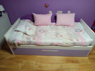Cama nido 90x190 + mesita