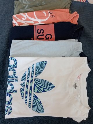 Lote 5 Camisetas Chico Kiabi 10-12 Años