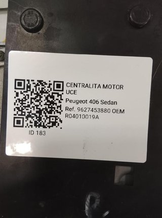 Peugeot r04010019a centralita motor 406 2.1 td 183
