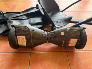 Hoverboard Carbono + Asiento Racekart + Funda