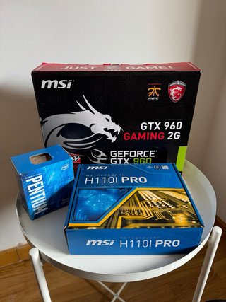 PC Gaming Compacto GTX 960 16GB RAM 720GB