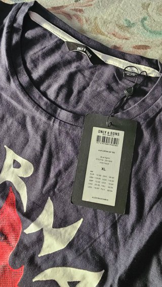 Camiseta Only & Sons Talla XL Estampada
