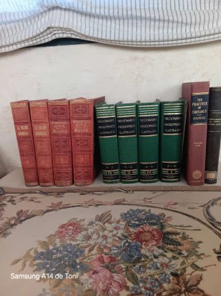 Lote de libros antiguos para decoración o coleccio
