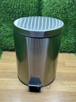 Cubo de Acero Inoxidable con Pedal 5L Amig