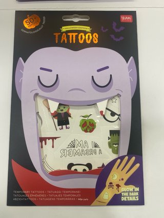 Legami 2 set tatuaggi Halloween