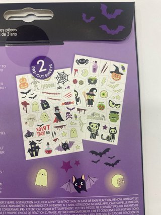 Legami 2 set tatuaggi Halloween