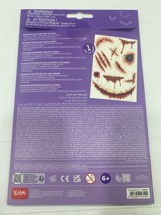 Legami 2 set tatuaggi Halloween