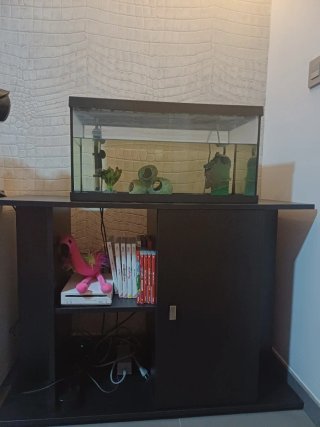Acuario/pecera con mueble