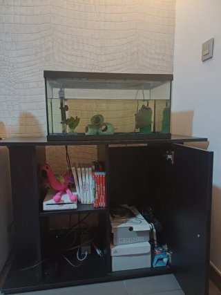 Acuario/pecera con mueble