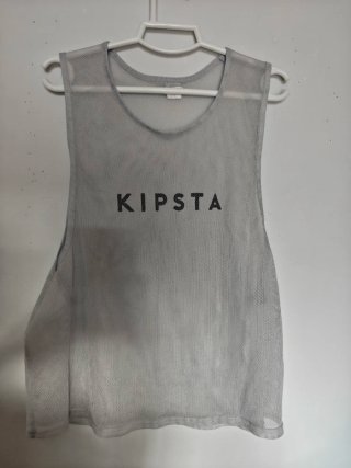 Peto entrenamiento Kipsta gris