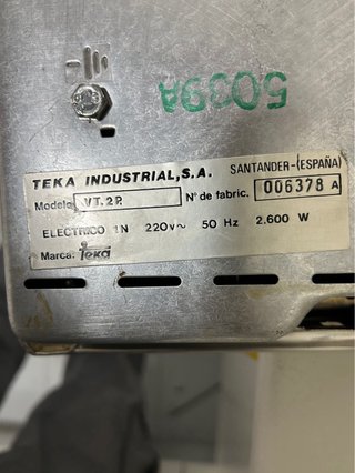 Vitrocerámica Teka 2 fuegos funciona perfectamente