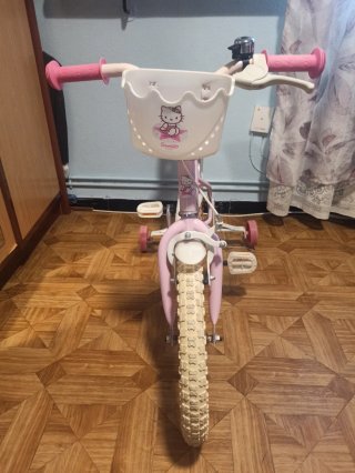 Bicicleta Infantil Hello Kitty Rosa