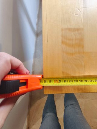 Mesa de madera plegable Ikea