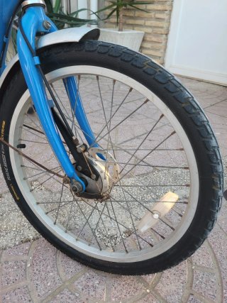 Triciclo plegable