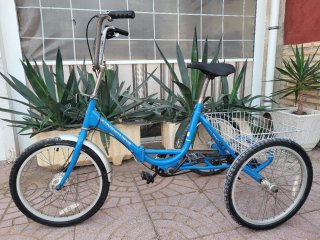 Triciclo plegable