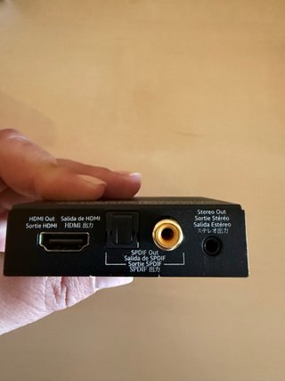 Amazon Basics Convertidor HDMI Audio 4Kx2K