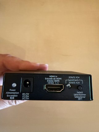 Amazon Basics Convertidor HDMI Audio 4Kx2K