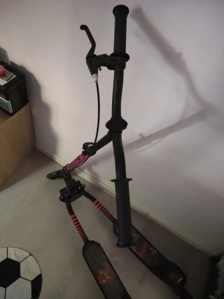 Patinete doble con ruedas grandes