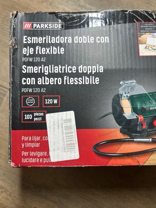 Parkside Esmeriladora Doble PDFW 120 A2