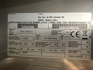Abatidor de carro Hiber ultracongelación