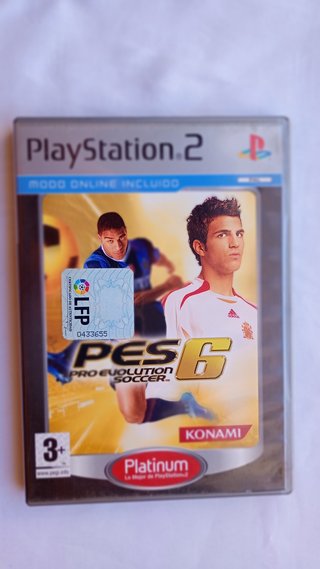 Videojuego Pro Evolution Soccer 6 PS2 PAL España