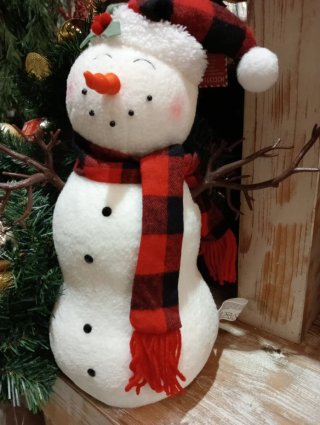 Muñeco de Nieve Navideño Decorativo