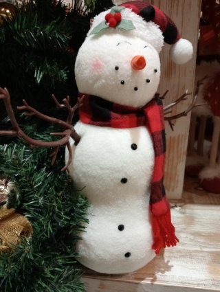 Muñeco de Nieve Navideño Decorativo