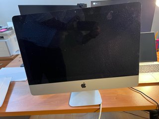 Imac Apple Negro/Plateado