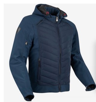 Chaqueta Moto Segura Natcho Azul Marino. Talla M