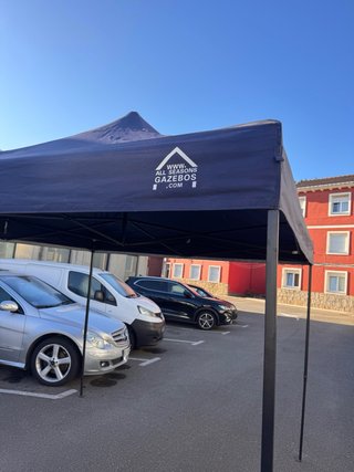 Carpa Gazebo 3x3m Azul Marino Impermeable