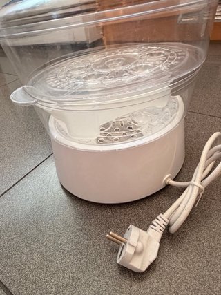 Vaporera Orbegozo con accesorios