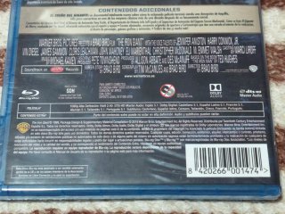 El Gigante de Hierro Blu-ray