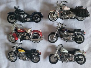 6 Moto Harley Davidson da Collezione