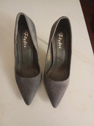 Scarpe décolleté grigie Flyfor Tg 37